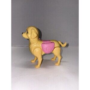 Barbie Pet Dog Only Taffy Walking Golden Retriever  Strollin Pups Mattel Toy